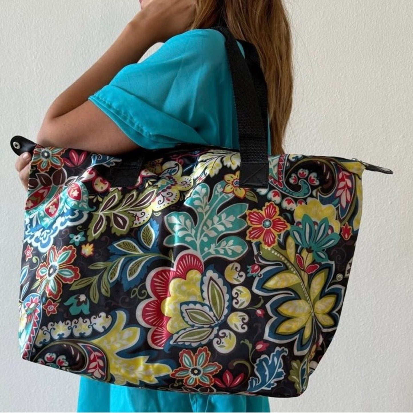 Beach-pool tote bag Floral