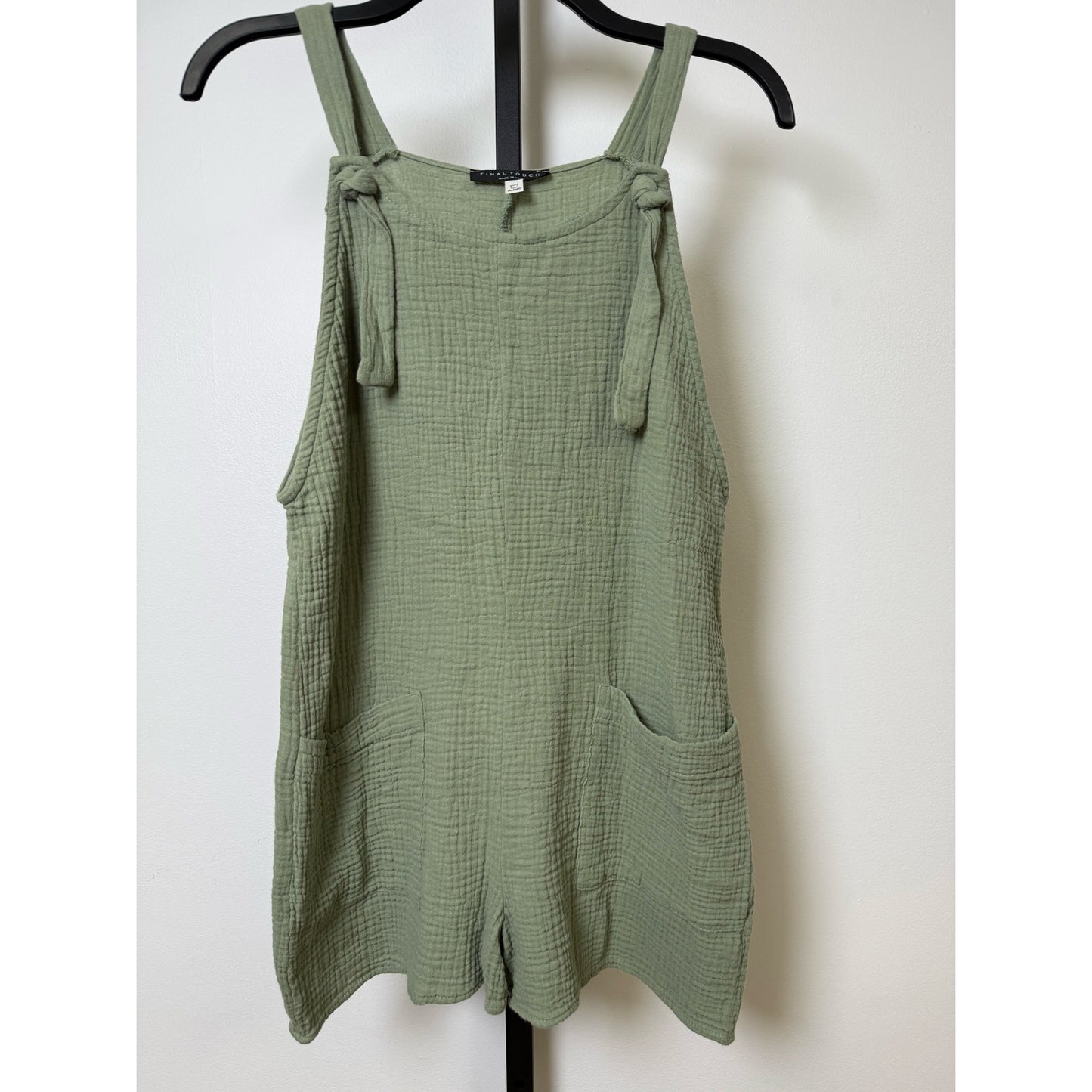 Final Touch Cotton Romper – NWOT