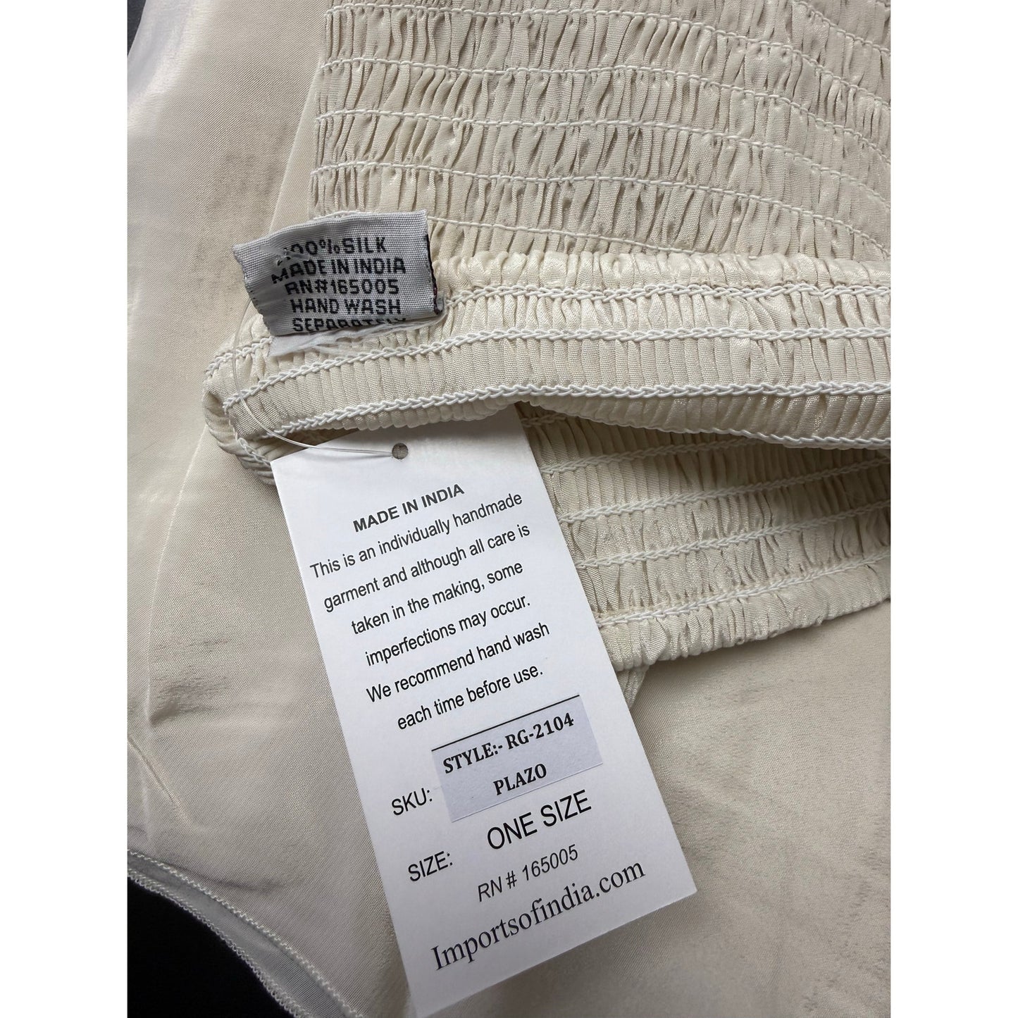 Waist Wide-Leg Pants