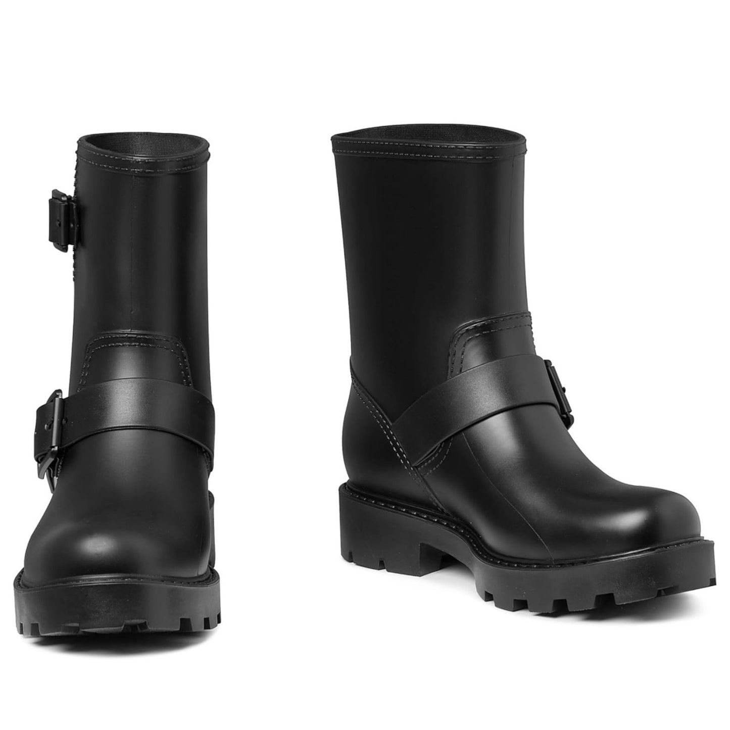 Oiamenne Rain Boots for Women Waterproof Hiking Shoes Work Shoes Women