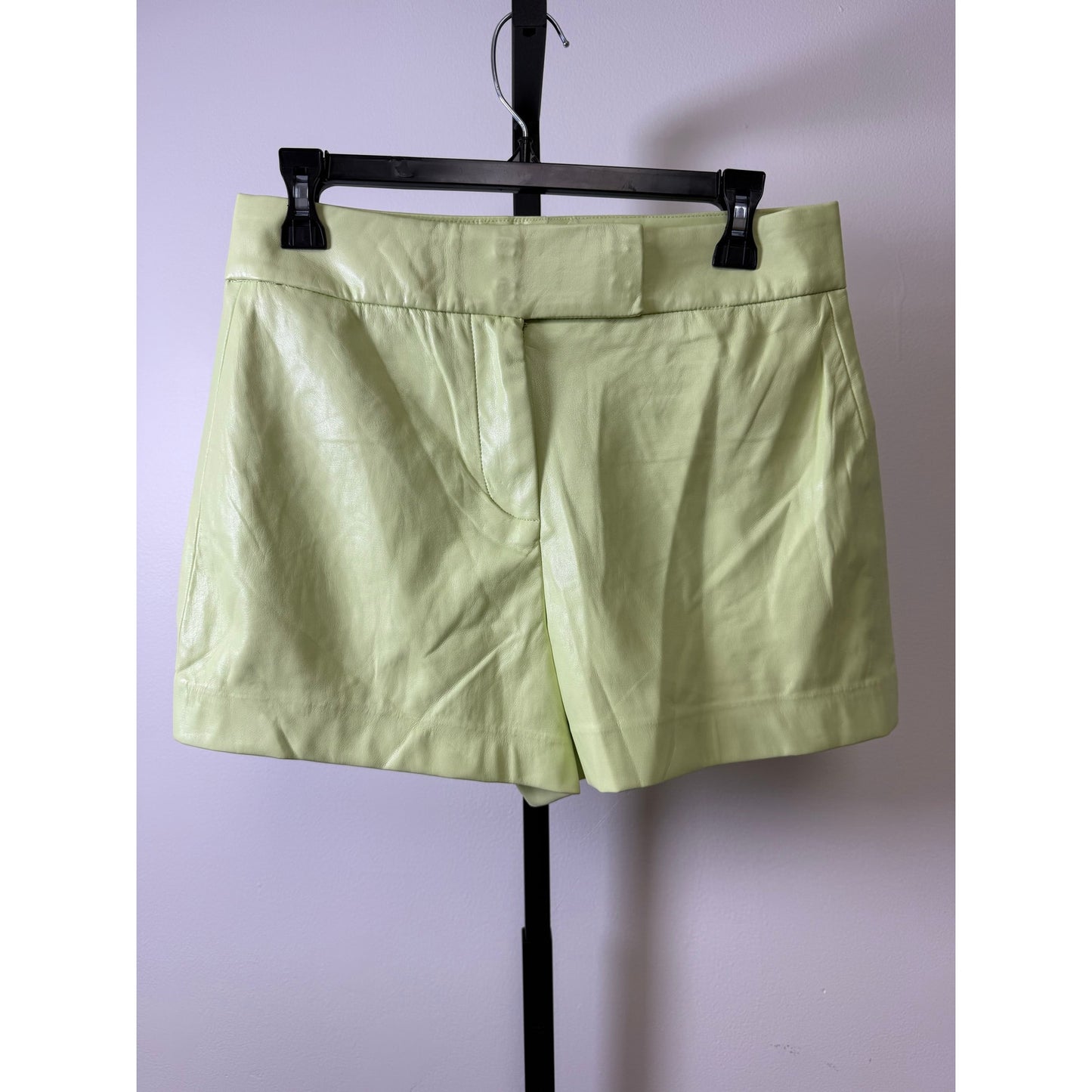 House of Harlow Vegan Leather Set – Top & Shorts