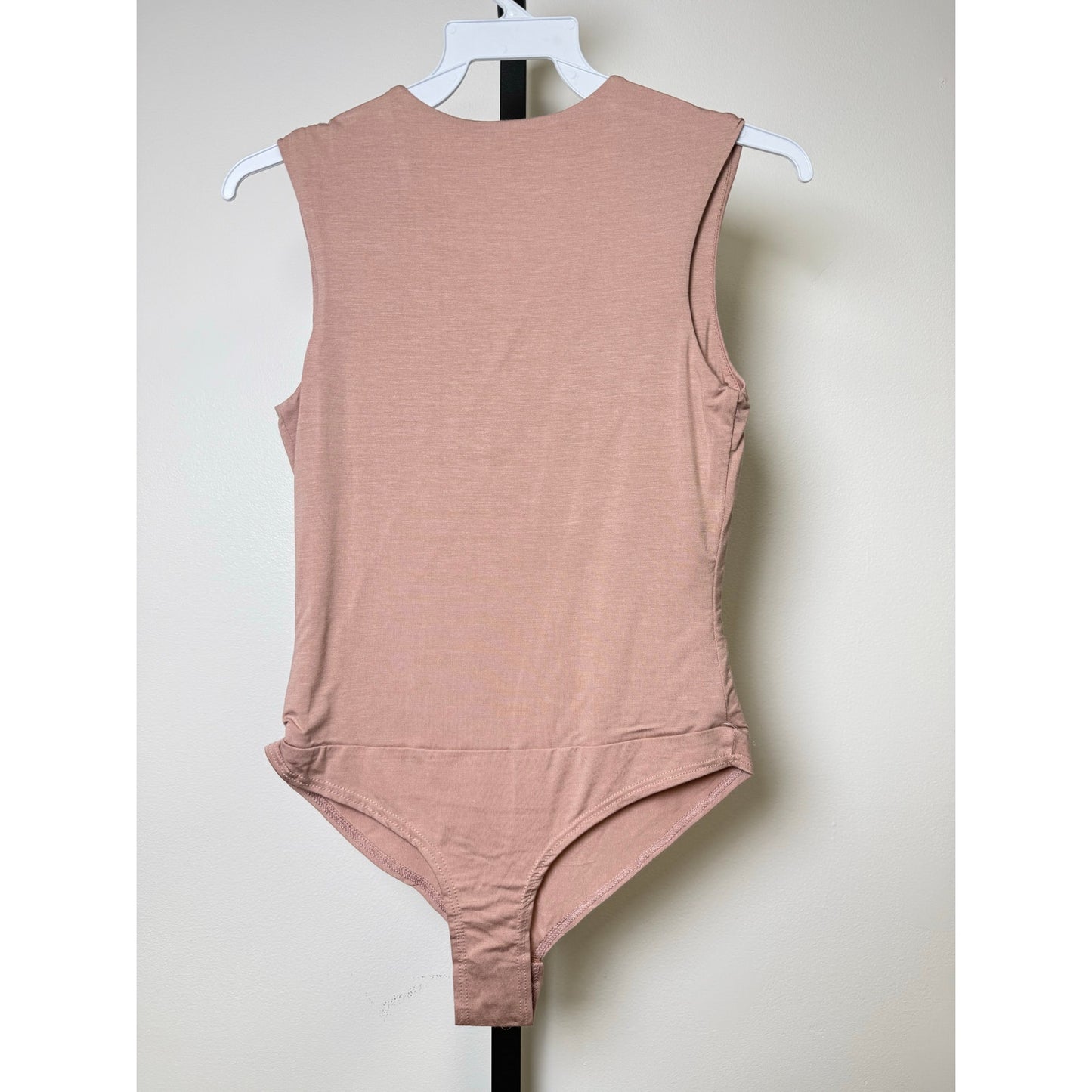 Mauve Sleeveless V-Neck Bodysuit- Final Touch (NWOT)