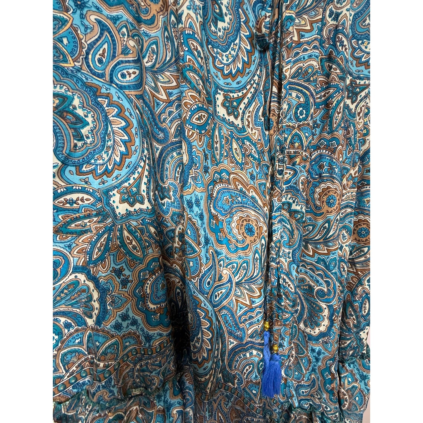 Boho Paisley Maxi Skirt