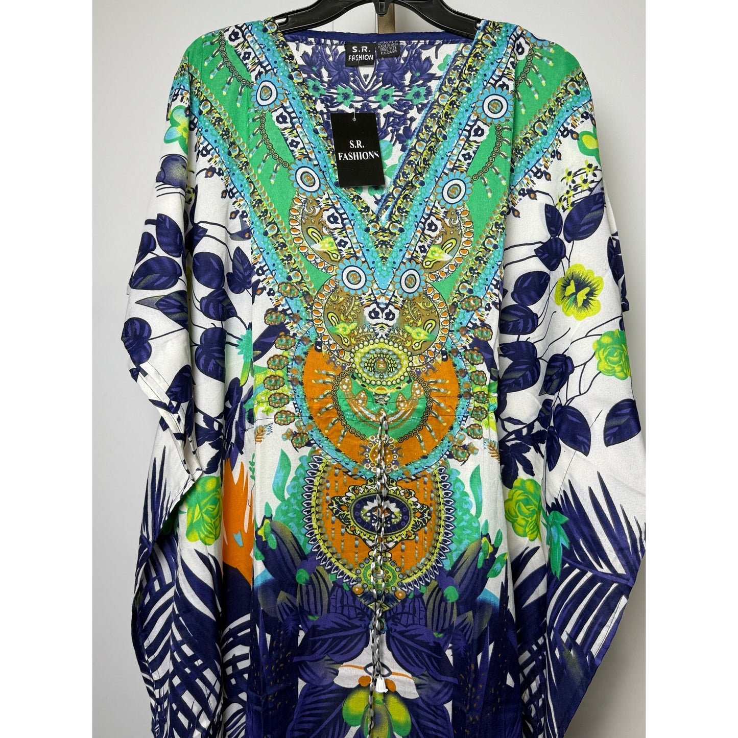 Kaftan Dresses for Women Beach Coverups, One Size Kaftans for Loungewear & Swimwear Modern Long Caftans