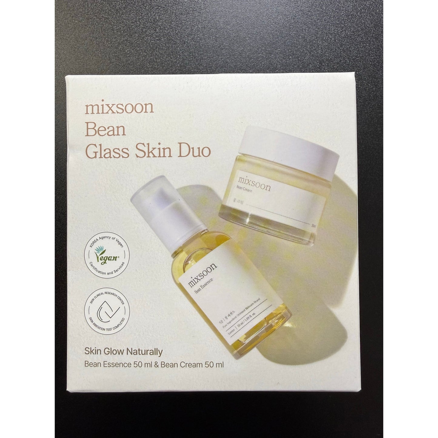 Mixsoon Bean Glass Skin Duo Facial Moisturizer