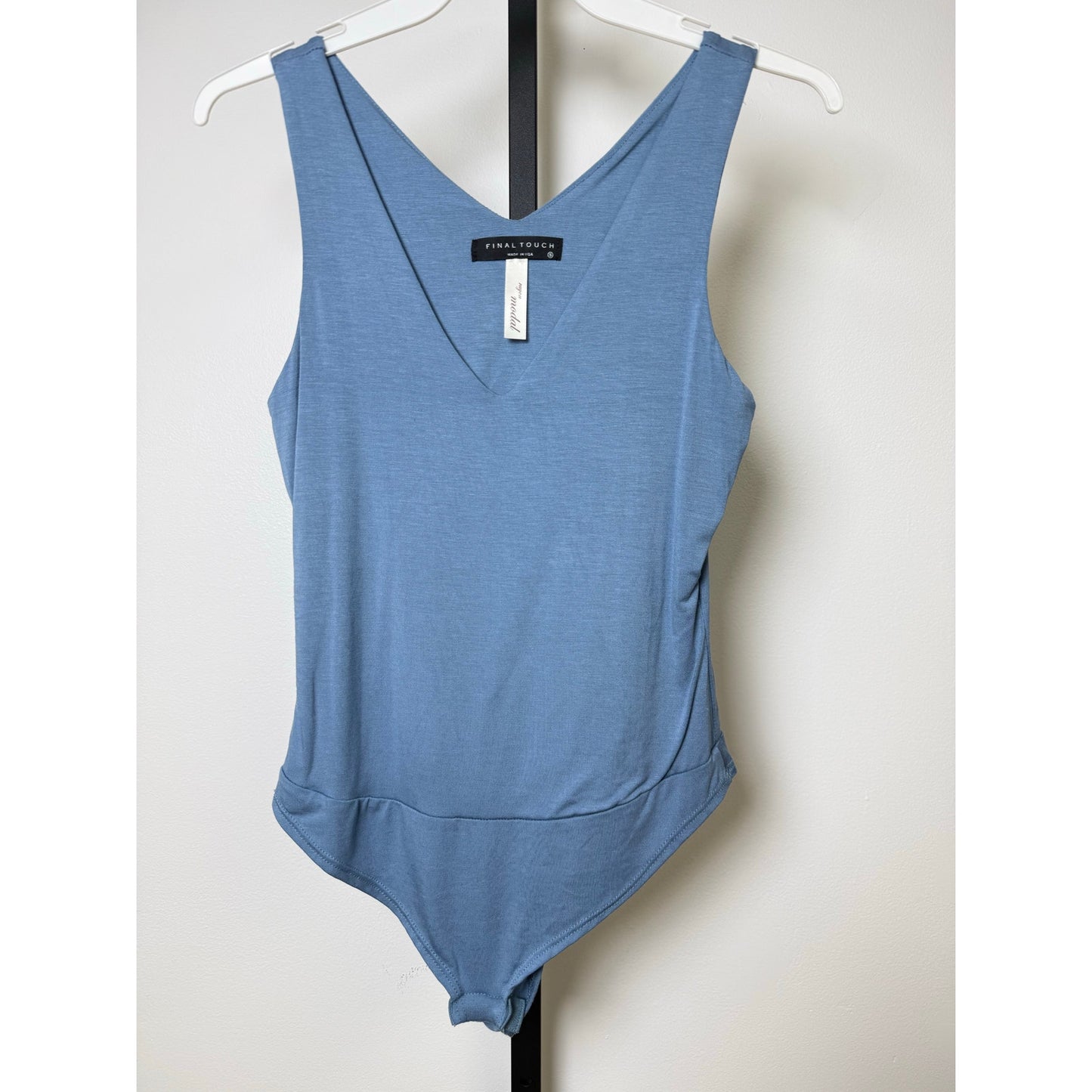Sleeveless V-Neck Bodysuit- Final Touch (NWOT)