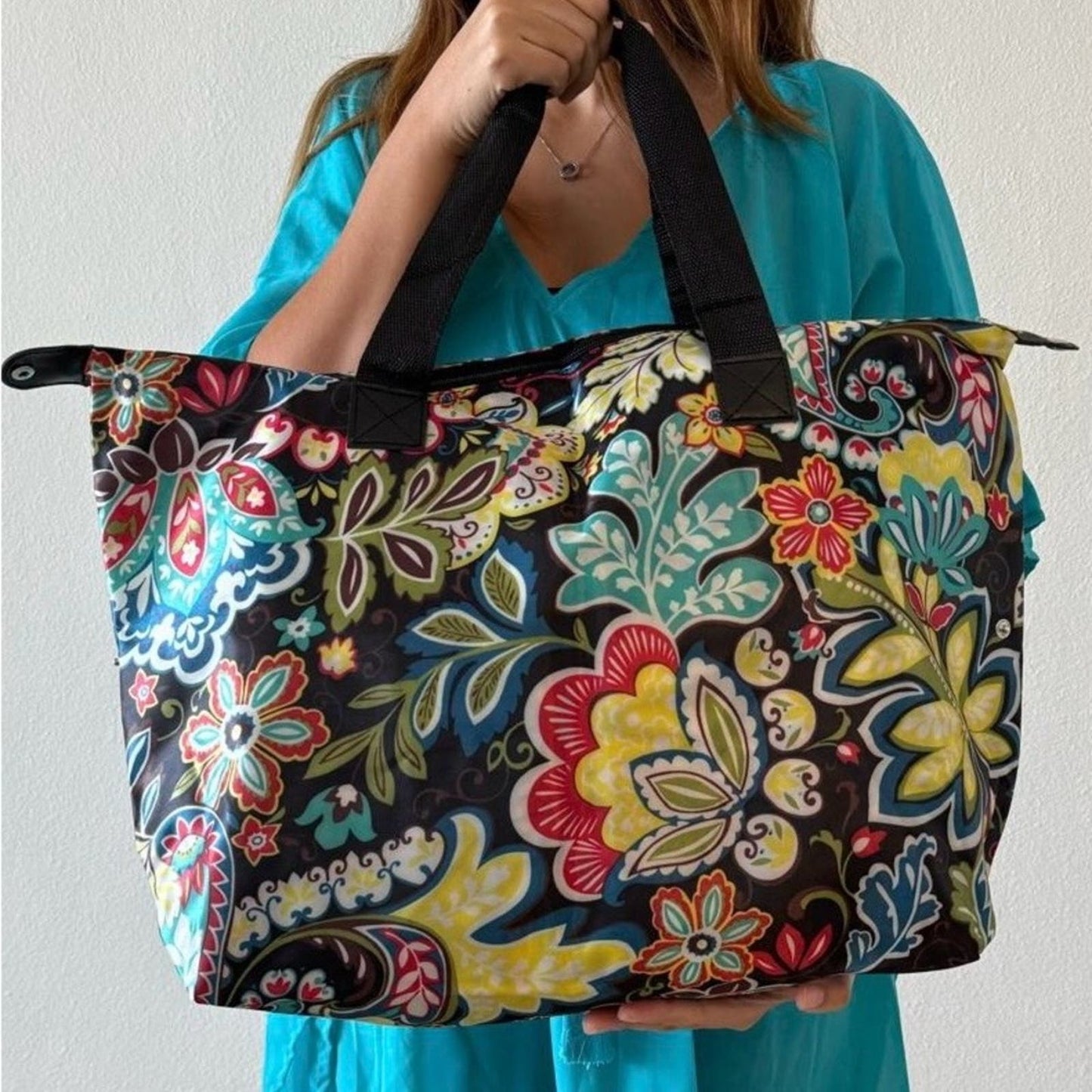 Beach-pool tote bag Floral