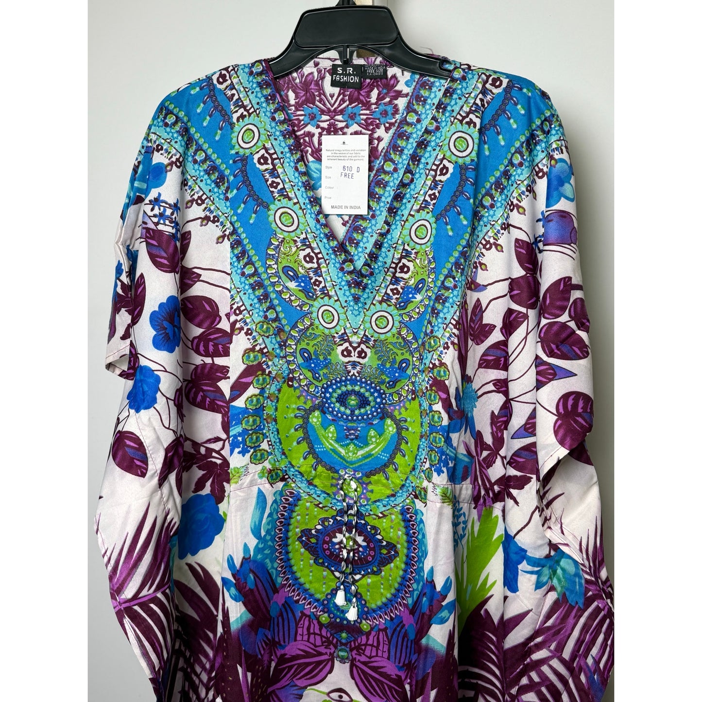 Kaftan Dresses for Women Beach Coverups, One Size Kaftans for Loungewear
