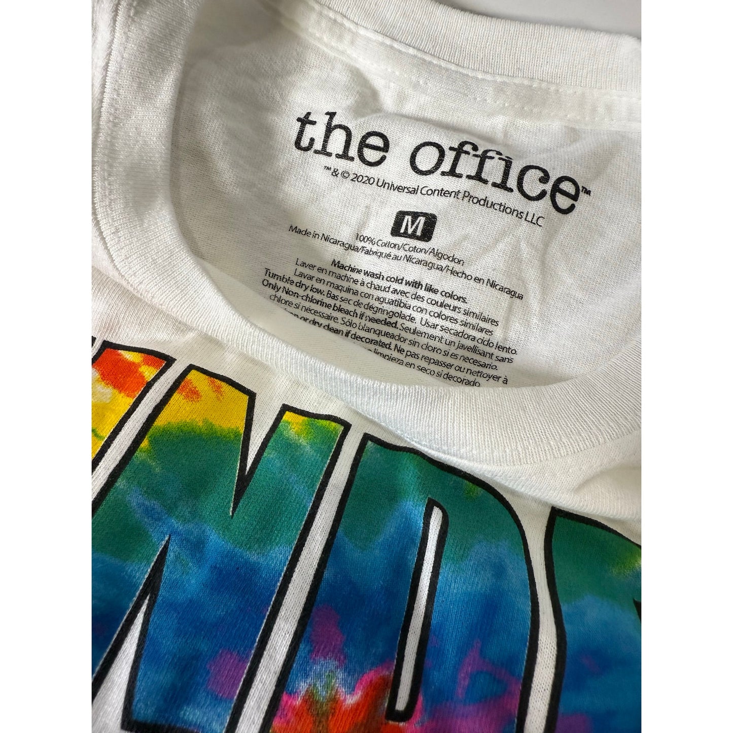NWOT Dunder mifflin inc crop top