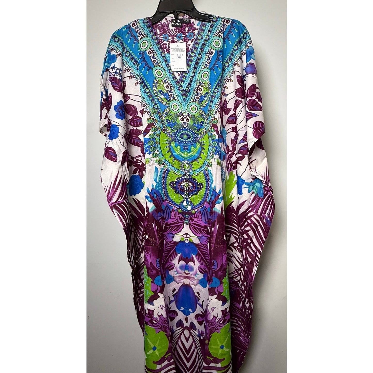 Kaftan Dresses for Women Beach Coverups, One Size Kaftans for Loungewear
