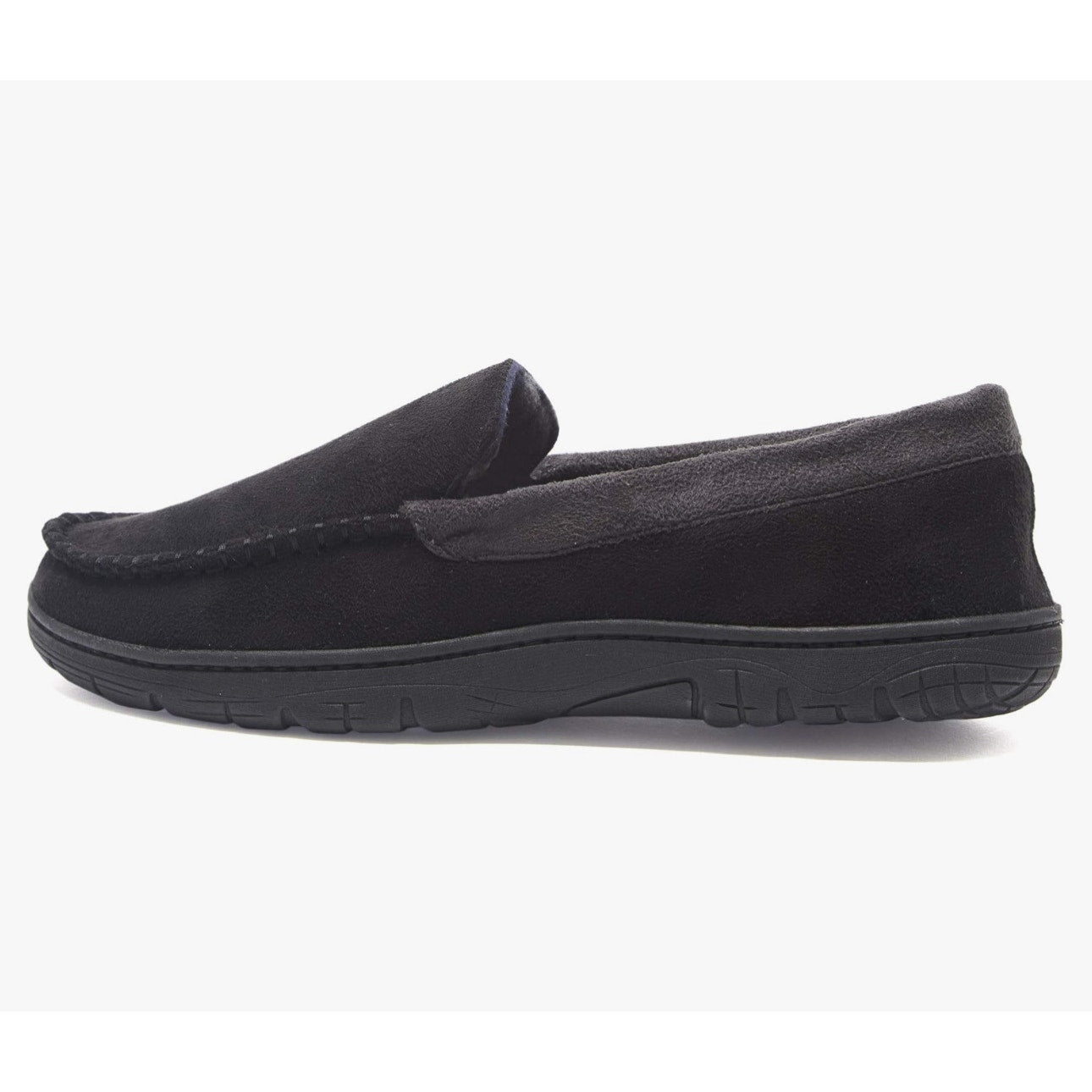 Hanes Men's Textured Moccasin Slipper