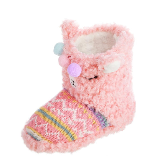 totes Girl's Boot Slipper (11-12)