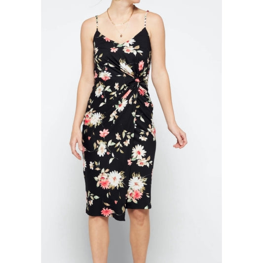 Nine Britton floral midi dress