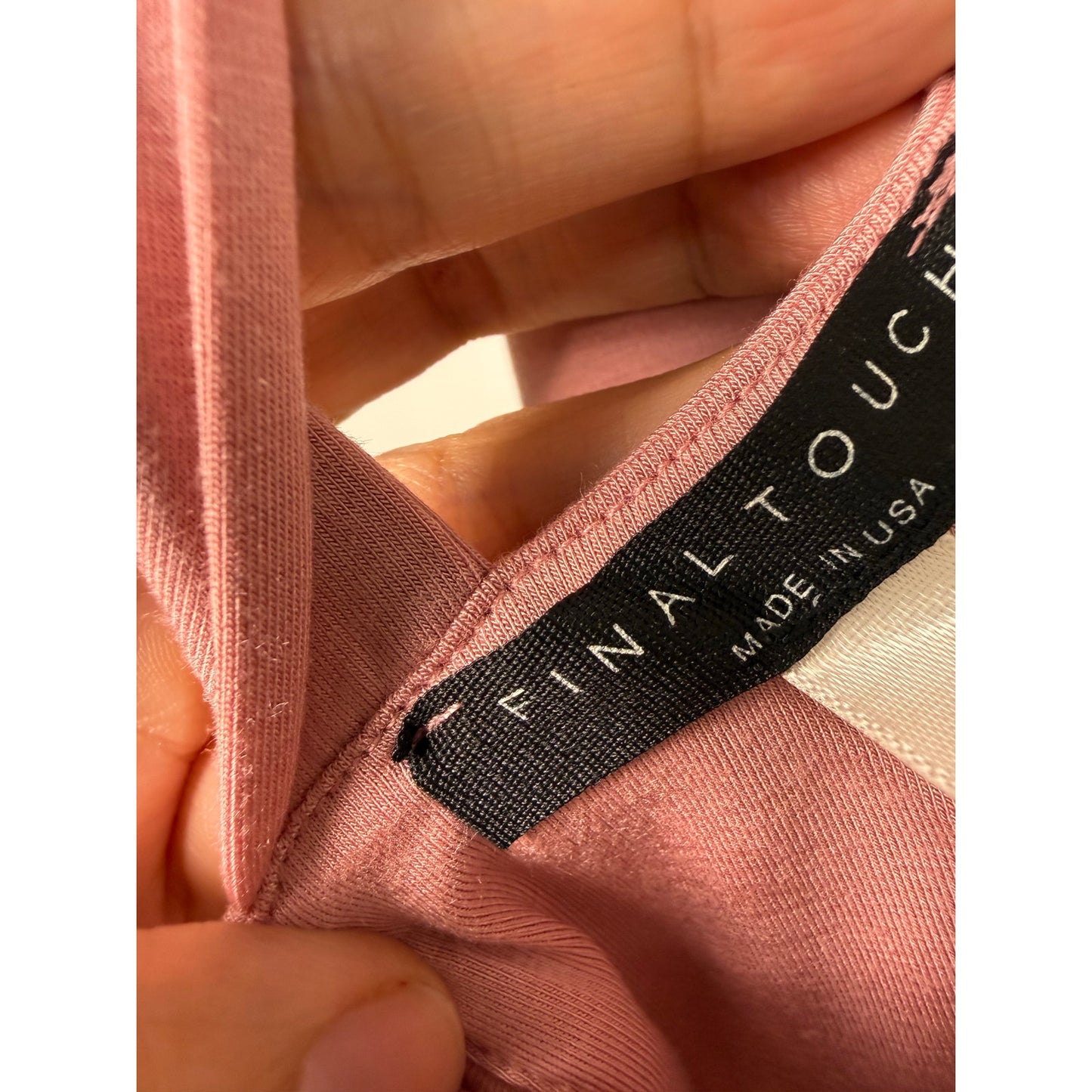 Pink Open-Back Bodysuit – NWOT