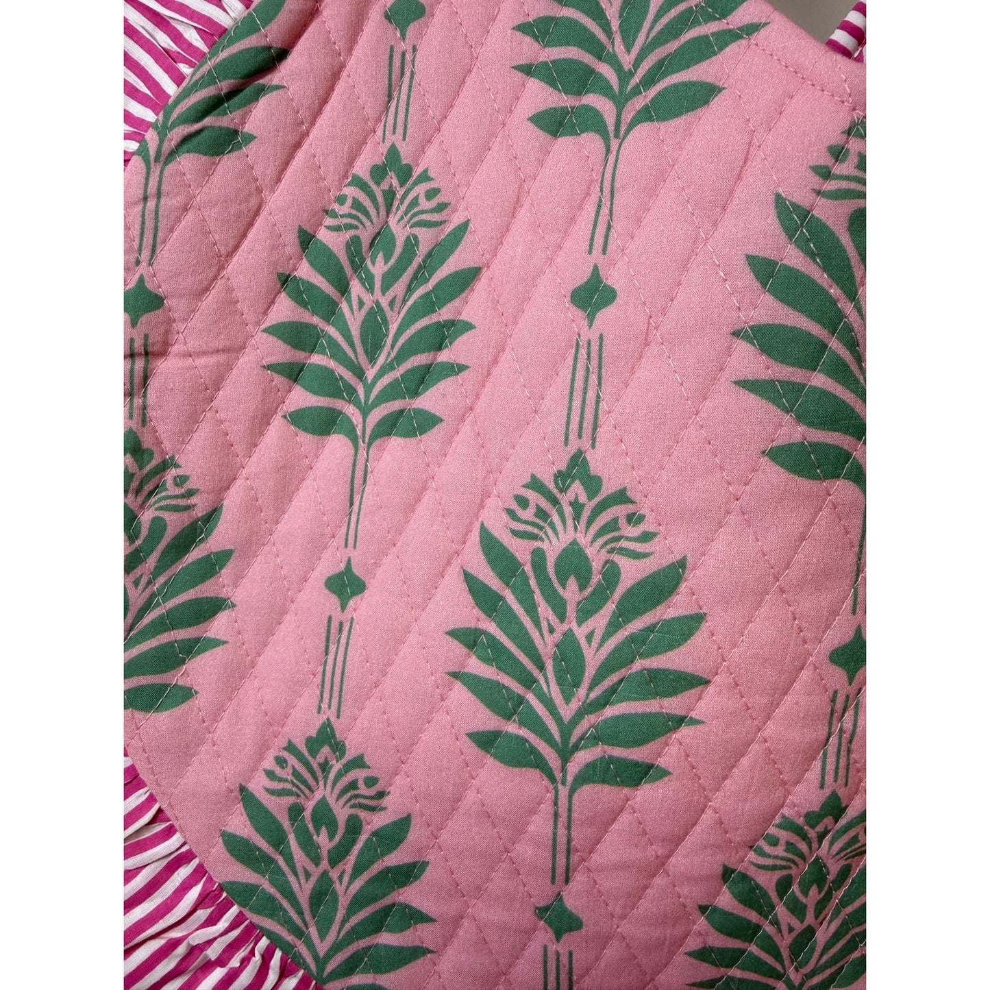 POL Floral Quilted Tote Bag – One Size